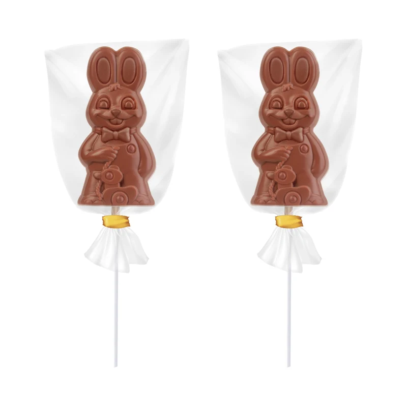 PIRULETA CONEJO CHOCOLATE CON LECHE 20GR